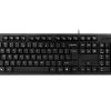 A4Tech KK-3 Keyboard - Multimedia FN Keyboard- USB